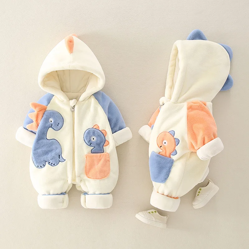 Kids Outdoor Jumpsuit - Macacão recém-nascido bodysuits do bebê grosso
