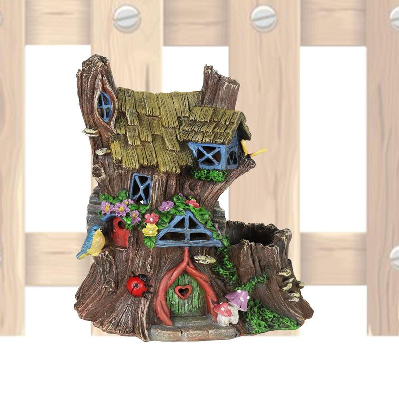 Kids Outdoor Fairy Garden - Casa ao ar livre Mini Wood