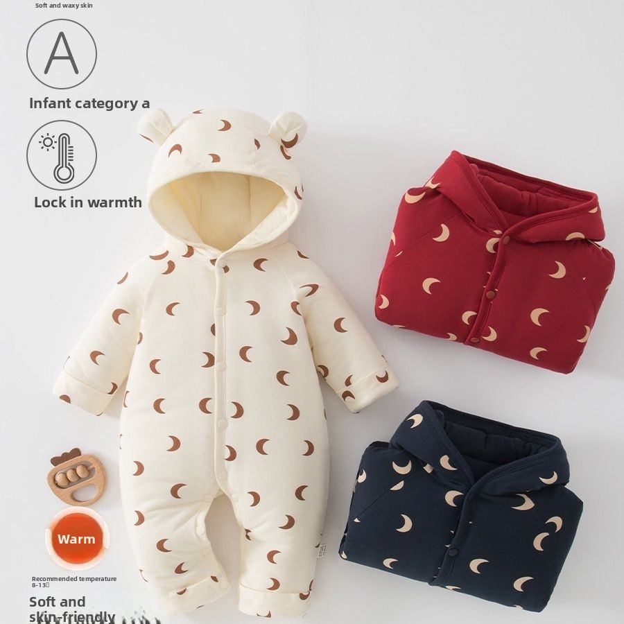 Kids Outdoor Jumpsuit - Macacão para Bebê Recém-Nascido 2026, Quente