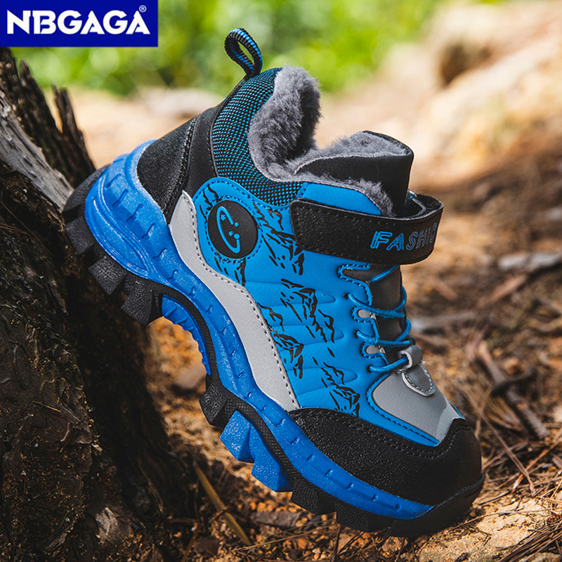 Kids Outdoor Climbing - Inverno crianças casuais botas de tornozelo