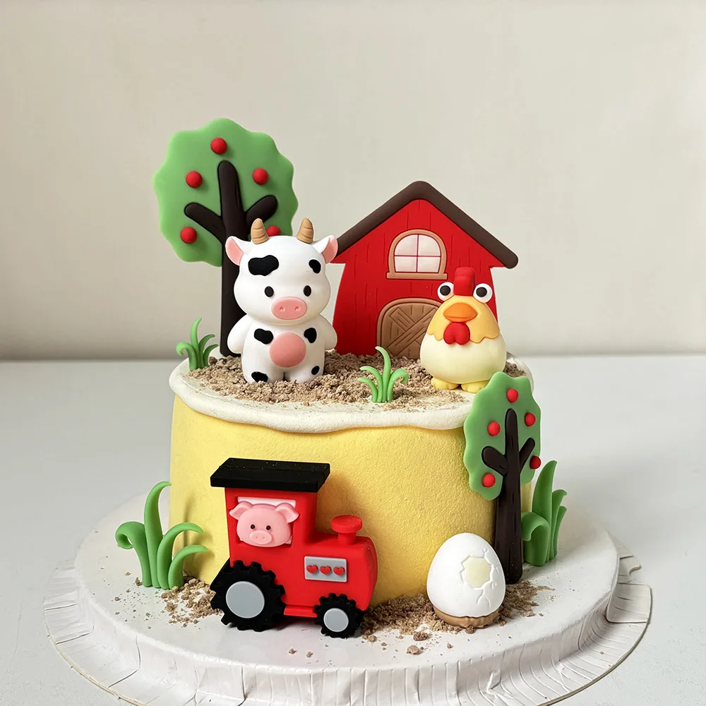 Kids Outdoor Merry Go Round - Decoração de bolo de desenhos animados