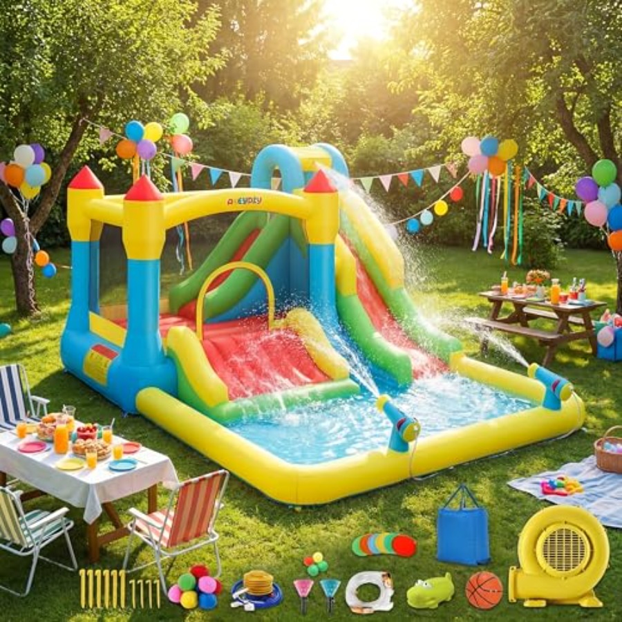 Castelo inflável aquático para - Kids Outdoor Climbing avaliação e preço