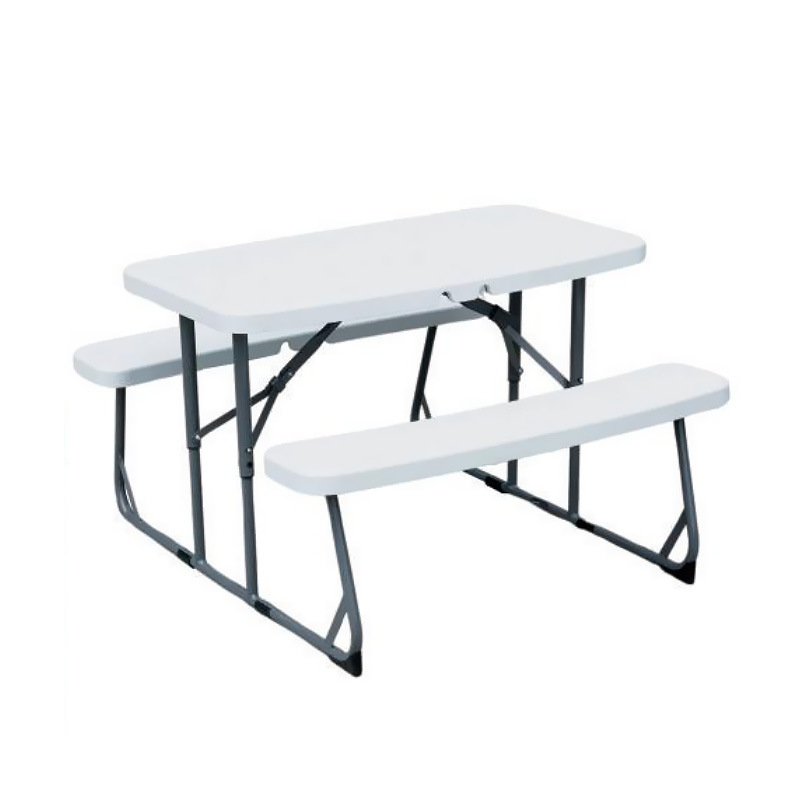 Conjunto de Mesa e Banco Infan - Kids Outdoor Bench Table avaliação e preço