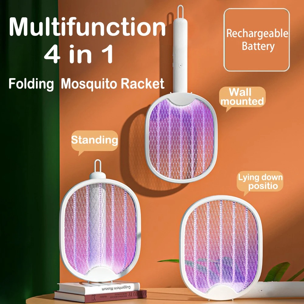 Raquete Elétrica Mata Mosquito - Bug Catching Kit avaliação e preço