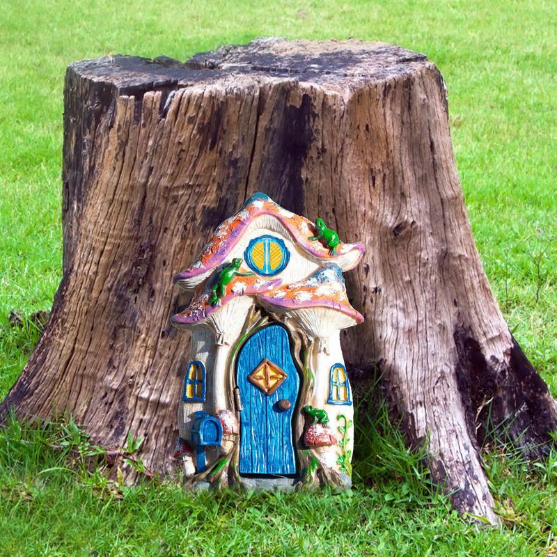 Fairy Garden House Wooden Tree - Kids Outdoor Fairy Garden avaliação e preço