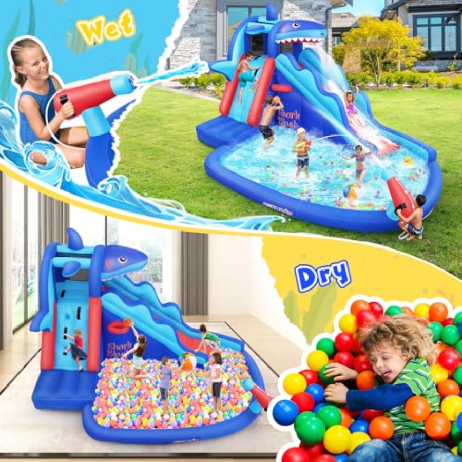 Tobogã inflável aquático para  - Kids Outdoor Climbing avaliação e preço