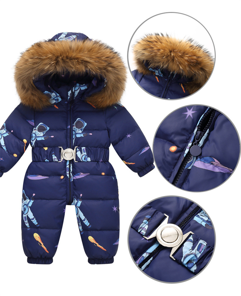 Jaqueta infantil com capuz imp - Kids Outdoor Jumpsuit avaliação e preço