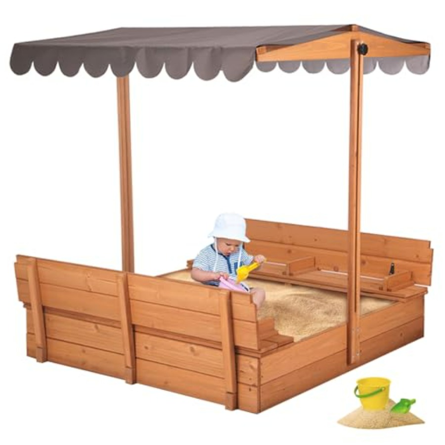 Mesa de areia para crianças de - Kids Outdoor Bench Table avaliação e preço