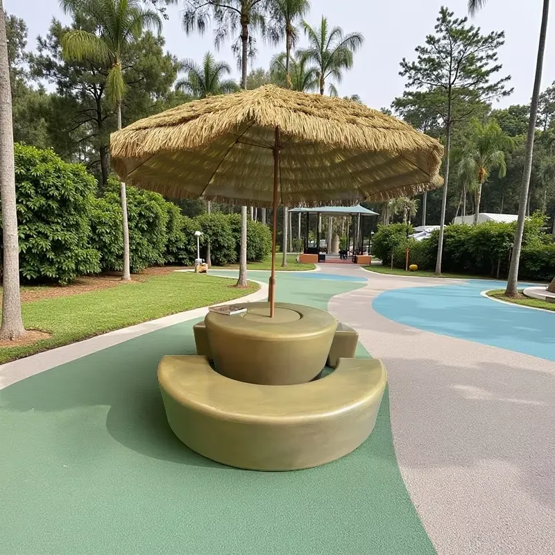 Conjunto Moderno de Mesa Redon - Kids Outdoor Bench Table avaliação e preço