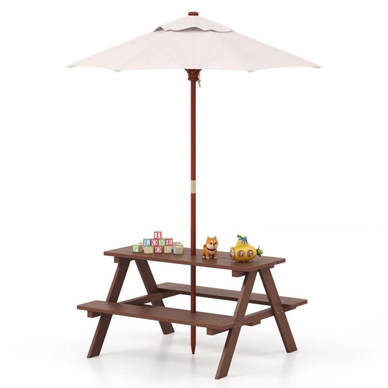 Conjunto de Mesa de Piquenique - Kids Outdoor Bench Table avaliação e preço