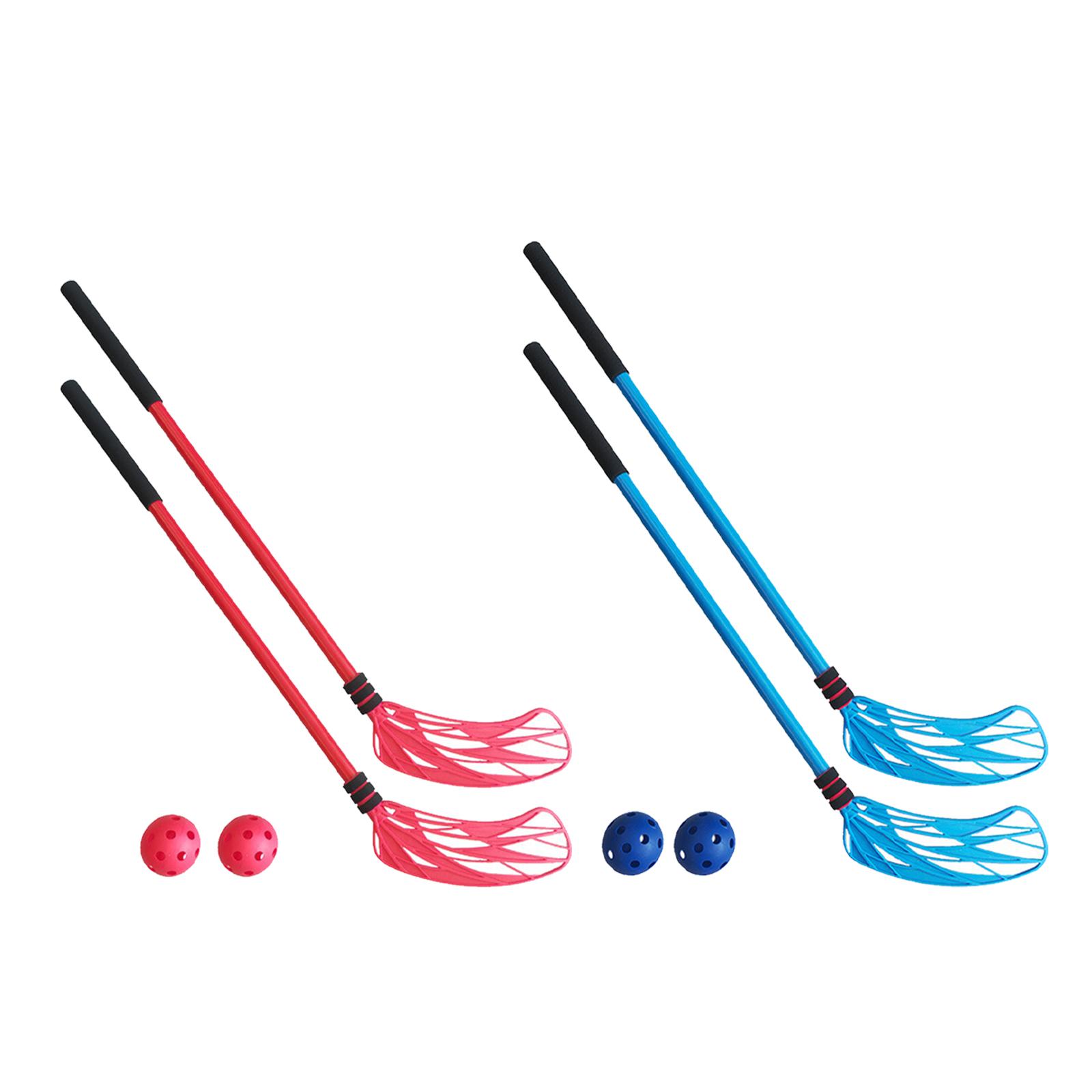 Conjunto de 2 Bastões de Hóque - Kids Outdoor Hockey Sticks avaliação e preço