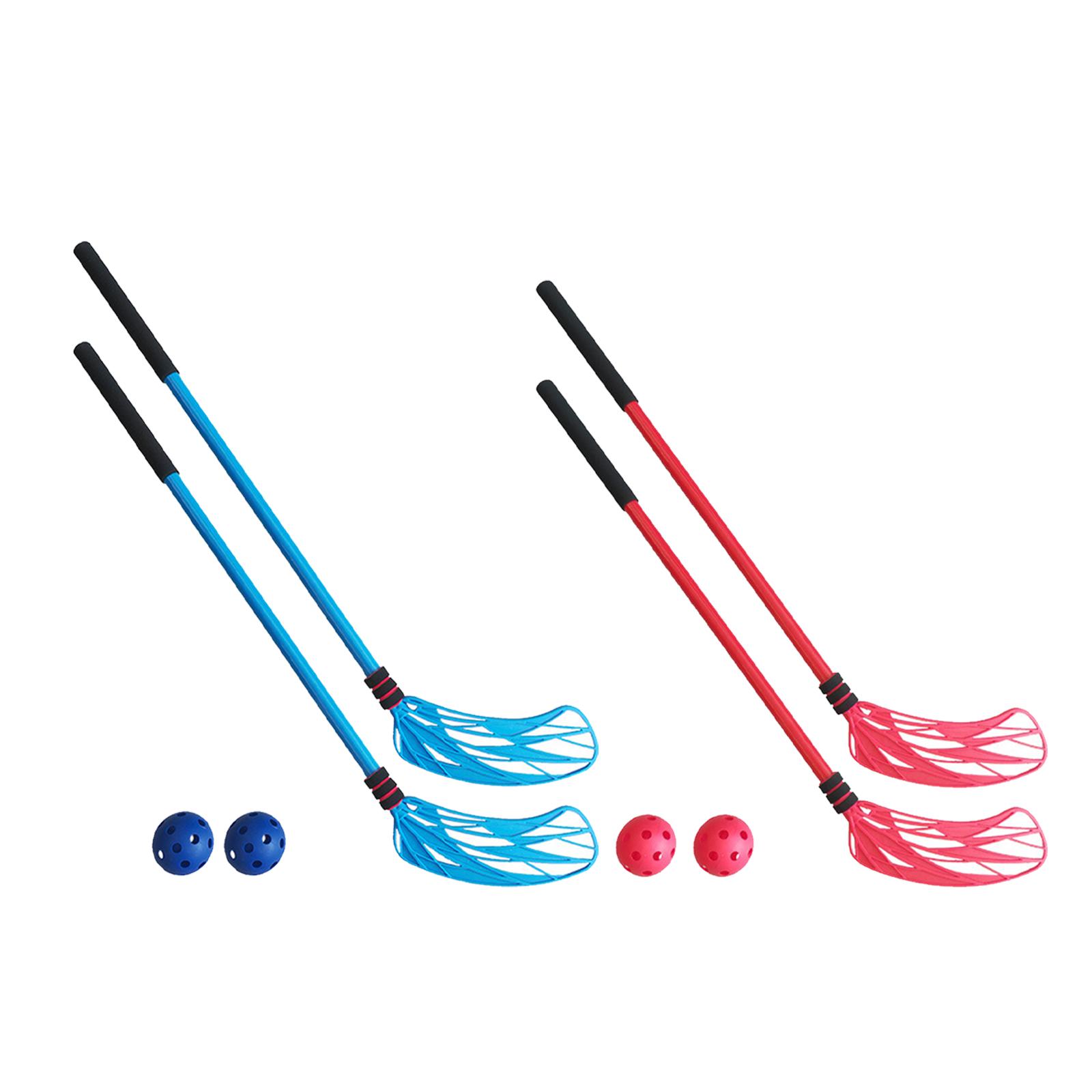Conjunto de 2 Bastões de Hóque - Kids Outdoor Hockey Sticks avaliação e preço
