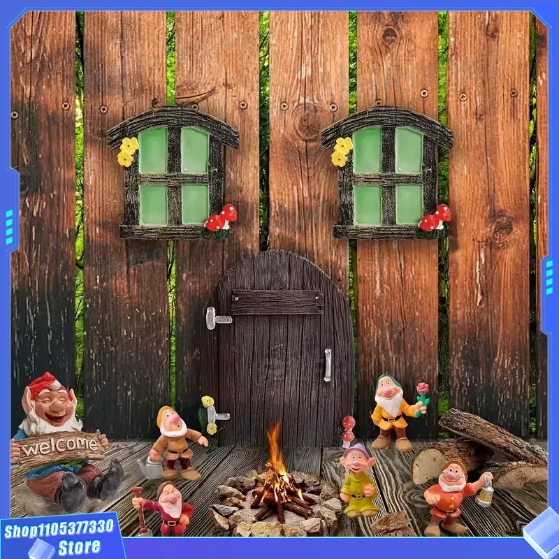 Escultura de Porta de Fada em  - Kids Outdoor Fairy Garden avaliação e preço