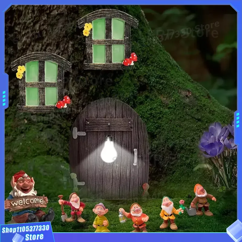 Escultura de Porta de Fada em  - Kids Outdoor Fairy Garden avaliação e preço